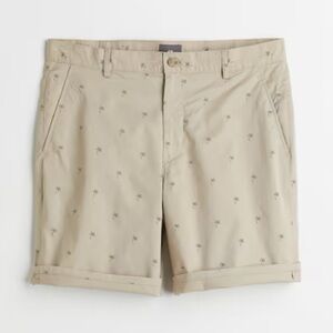 Mens H&M Beige Chino Shorts